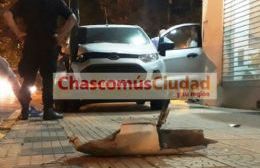 Espectacular accidente en Belgrano y Mazzini