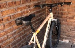 Robaron bicicleta del interior de una vivienda