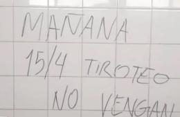 Amenazas en escuelas