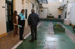 El intendente recorrió las instalaciones de la Estación de Policía Comunal