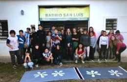 Jóvenes del Programa Envión participan del taller "¿Me quiere o no me quiere?"