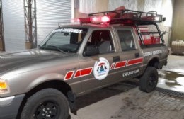 Bomberos adquirió una camioneta especial para incendios forestales