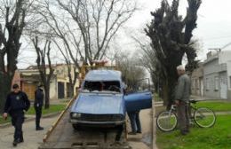 Espectacular accidente en Caseros y Julián Quintana