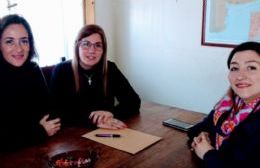 Encuentro de concejales con Agustina Ayllón