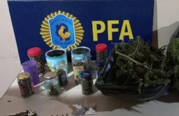 Exitosos allanamientos en Las Violetas: secuestraron marihuana y armas