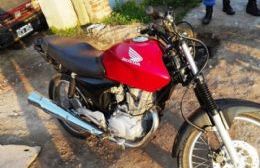 Se recuperó una moto robada en el 2015 y partes de una sustraída recientemente