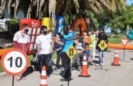 Estudiantes de la Escuela N° 504 participaron de las actividades de "Ciudad Vial"