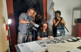 Se filma en el Museo el documental "La Pampa"