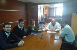 El intendente Álvarez se reunió con el presidente del SPAR