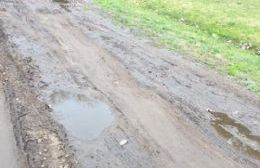 Vecinos del Barrio Parque Girado exponen las dificultades de las calles