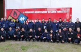 Bomberos participó de curso de materiales peligrosos en Santa Teresita