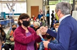 El intendente estuvo presente en la entrega de jubilaciones en la sede de la ANSeS