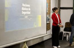 Comenzó la capacitación sobre seguridad en el marco del convenio con la Universidad Nacional de Quilmes