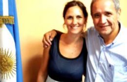 Ana Francese mantuvo una reunión con el dirigente bancario Sergio Palazzo