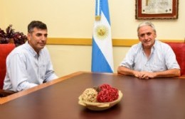 Reunión entre el intendente y el presidente del Concejo Deliberante