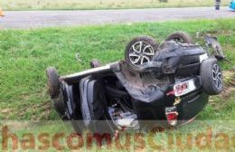 Espectacular accidente que por fortuna no tuvo heridos de gravedad