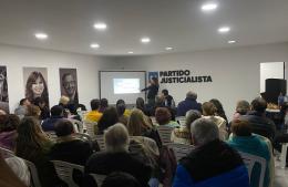 La economista Delfina Rossi disertó en el PJ Chascomus