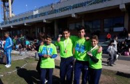 Cinco medallas para la ciudad en la jornada del lunes