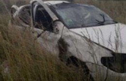 Murieron cinco personas tras despistar y volcar su auto en la Autovía 2