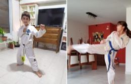 Se realizó el primer examen virtual de Taekwondo ITF