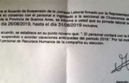 Comienzan las suspensiones en Conarco