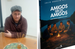 Julio Giribaldi presenta su segundo libro en La Plata