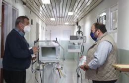 La Provincia aportó un respirador artificial para el Hospital Campomar de Ranchos