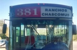 Prueba piloto del colectivo que unirá Chascomús y Ranchos