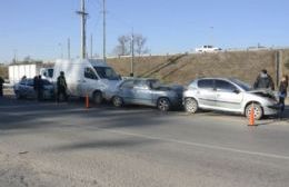 Choque en cadena en Ruta 2