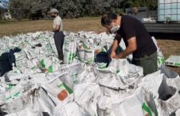 Refuerzo alimentario de 30 mil kilos de papas para comedores y familias