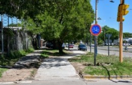 Red de vías seguras para peatones y ciclistas