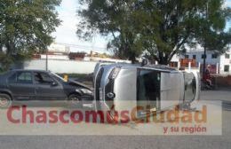 Impresionante accidente en Escribano y Alvear