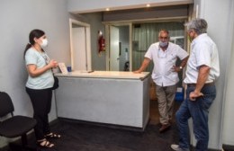 El intendente recorrió la clínica tras el convenio firmado con el municipio