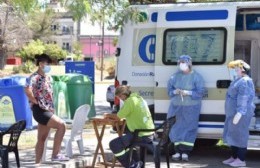 Positividad del 40 % en los hisopados realizados en el Hospital