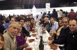 Políticos de la ciudad en diferentes presentaciones el 25 de mayo