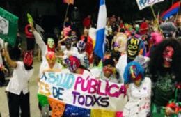 Reclamos por la salud pública en el marco del Carnaval Infantil