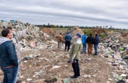 Cierre del basural: las empresas interesadas evaluaron las condiciones del predio