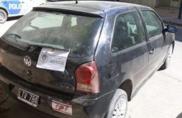 Secuestro de auto robado hace casi un año