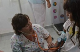 "Muy buena convocatoria de padres que acercaron a sus hijos a realizarse los controles médicos"