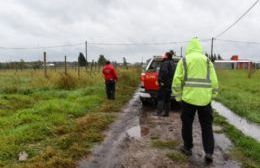 A pesar de las intensas lluvias, no hubo evacuados