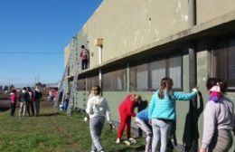 Jornada solidaria de miembros del Instituto Corazón de María