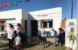 Se realizó la vacunación antigripal y de calendario en el San Cayetano y barrio San Nicolás