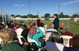 Charla sobre Seguridad Vial en Colonia de PAMI del Club Deportivo Chascomús