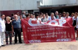 Oficina en el Hospital y saludo por el Día de la Sanidad