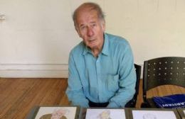 El artista local Rubén Perotta donó ocho de sus obras a la Biblioteca Nacional