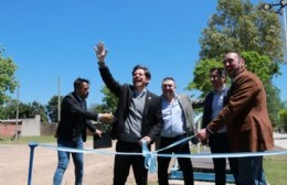 Ranchos: inauguración de la obra de tapado del canal con la presencia de Kicillof