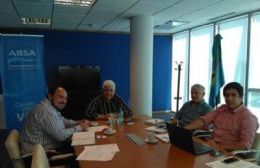 El intendente de Ranchos se reunió con el presidente de ABSA