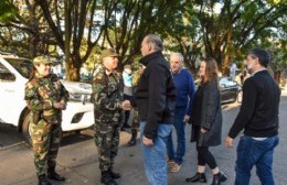 Berni visitó Chascomús y entregó nuevos patrulleros al Comando de Patrulla Rural