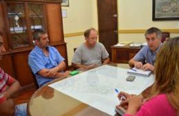 La situación de Texes en una reunión con el secretario de Gobierno