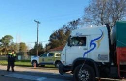 Operativos de control de carga en camiones con la nueva balanza electrónica móvil